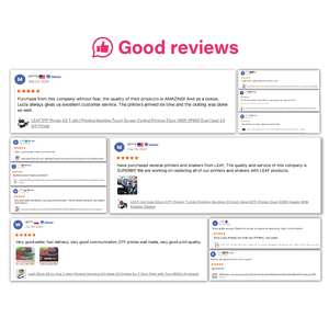 מדפסת DTF זולה של LEAF בגודל 60 ס\\\"מ להדפסה ישירה על סרט, עם שני ראשי הדפסה I3200 להדפסה בהתאמה אישית על חולצות - Product Image 6