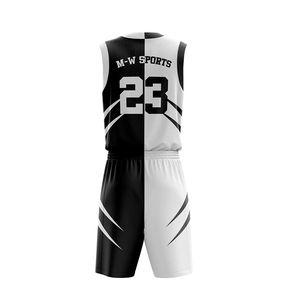 Diseña Tu Propio Uniforme de Baloncesto 100% Poliéster Último Estilo Uniforme de Baloncesto de la Mejor Calidad - Product Image 6