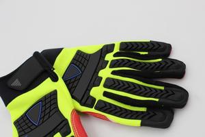 Gants de mécanicien en cuir de qualité supérieure résistants à la chaleur lavables antistatiques antivibrations sans silicone sans poudre personnalisables - Product Image 4