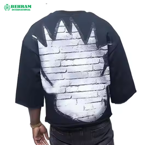 Camiseta Moderna para Hombre, Cuello Redondo, Manga Corta, 100% Algodón Suave, Estilo Casual Urbano, Ecológica, Secado Rápido, 200g, Varios Colores - Product Image 2