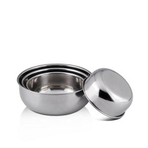 Bol de service en métal Heritage India, conçu pour la présentation de repas à la maison, la mise en place sur la table de restaurant, l'organisation de mariages - Product Image 4