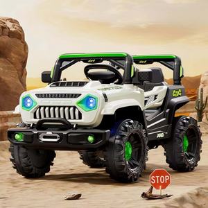 2025children Электрический четырехколесный электромобиль с дистанционным управлением четырехколесный внедорожник может сидеть человеческий игрушечный автомобиль - Product Image 5