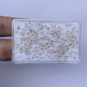 เพชรธรรมชาติสีน้ำตาลแชมเปญทรงบริลเลียนต์ขนาด 2 มม. 4 มม.  แบบเม็ดเดี่ยว  รับรองโดย IGI ขายส่งสำหรับทำเครื่องประดับชั้นดี - Product Image 4