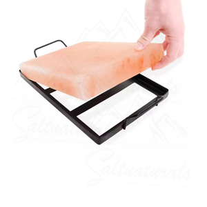 2025 Plaque de gril au design élégant fait à la main 2x8x12 pouces blocs de sel en cristal de l'Himalaya pour la cuisson gastronomique BBQ Grill dalles de sel - Product Image 5