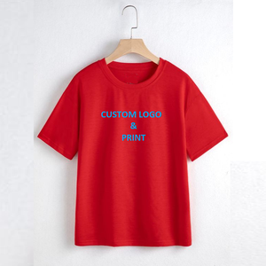 Solid Custom High Quality Cotton <b>T</b>-<b>Shirt</b> for Kids Boys <b>Girls</b> Summer Tops Short Sleeves High Quality Children's Clothing - Product Image 1