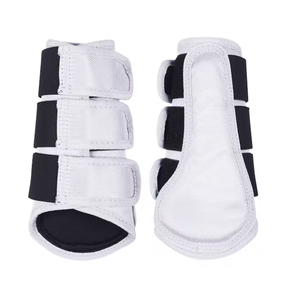 Joxar รองเท้าบูทสีขาวสำหรับขี่ม้า,แปรงป้องกันขาสำหรับขี่ม้าขี่ม้า - Product Image 4