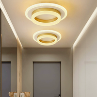 Premium Moderne Nordique LED Plafonnier Ultra Mince Acrylique Panneau Couloir Entrée Balcon Éclairage À La Maison