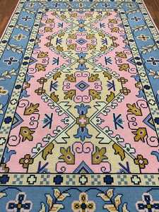 Grand tapis de fond en laine antidérapant fait à la main de haute qualité pour la maison pour le salon et la chambre - Product Image 2