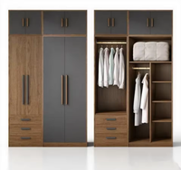 Fournisseur d'usine Prima, système d'organisation de dressing moderne et minimaliste sur mesure, armoire à vêtements, placard de chambre à coucher, dressing