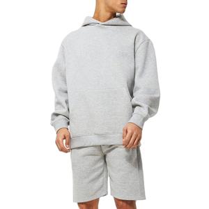 Diseño personalizado cómodo verano conjuntos hombres sudaderas con capucha y pantalones cortos conjunto fabricante con calidad de tela duradera - Product Image 5
