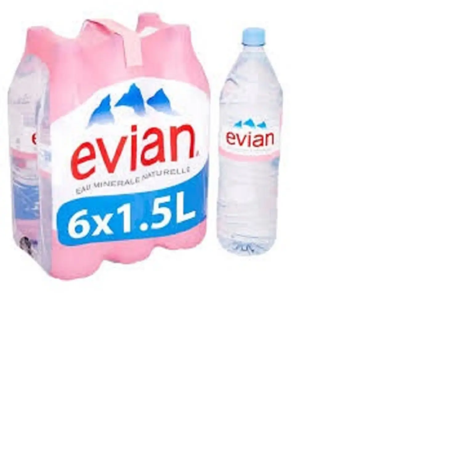 Evian - Natural Mineral Water 500ml Low Price