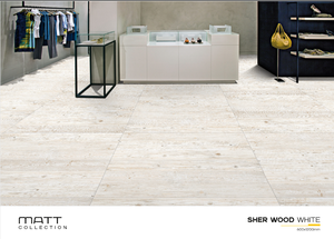 Modern Design <b>Wood</b> Look Porcelain Floor Tiles 600x1200mm Matt Finish for Interior Room - Product Image 4