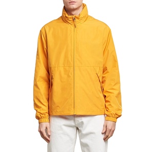 Chaqueta Cortavientos Transpirable para Hombre, Color Sólido, Logotipo Personalizado, Talla Grande, 100% Algodón, Forro de Lona, Tejido Personalizado, Resistente al Viento - Product Image 6