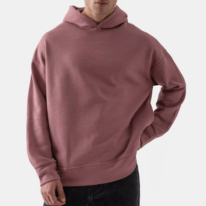 High Quality Unisex Oversized Plain Hoodie <b>Thick</b> <b>Fleece</b> Zipper Pullover Winter Streetwear Eco-Friendly Custom Logo OEM ODM Bulk - Product Image 1