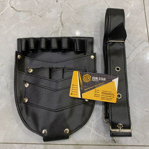 Nouvelle mode sac à bandoulière pour stylistes barbiers maquillage pour animaux de compagnie artistes couleur unie élégant cheveux outils et ciseaux Kit accessoire - Product Image 5