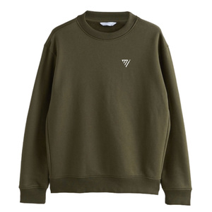 OEM Nuevo diseño elegante Hombres Sudadera de cuello redondo Jersey de manga larga Casual Plain Fleece Top Ropa deportiva cómoda - Product Image 1