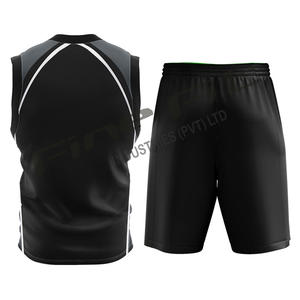 Meilleur prix Ensemble de maillot de basket-ball pour hommes Personnalisé Ajustement confortable Taille adulte Sans manches 100% polyester Jersey Shorts Respirant - Product Image 6