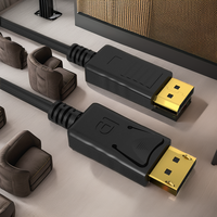 Câble DP mâle-mâle fin vers 4K, câble DP vers DP 1m 1,5m 2m 3m 5m, câble de données haute vitesse