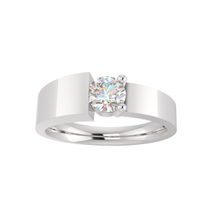 Anillo de compromiso de boda vintage clásico Chapado en oro Plata de Ley 925 personalizable para aniversario - Product Image 4