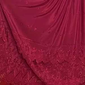 ชุดเดรสแม็กซี่วัฒนธรรมอัฟกานิสถานยาวชายเสื้อบานปักขอบกระจกเอวธรรมชาติปักลายชนเผ่าโอกาสในงานเทศกาล - Product Image 4