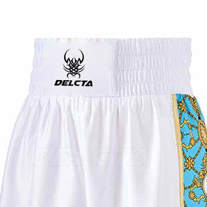 Shorts de boxe pour hommes, nouveau style, couleur unie, en vente, fabriqués au Pakistan - Product Image 5