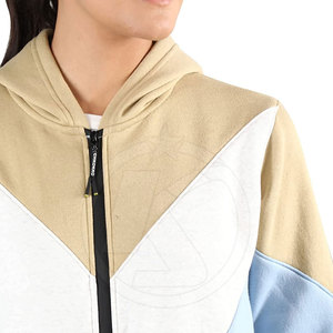 Activewear Custom Logo <b>Plus</b> <b>Size</b> <b>Women</b> Polyester <b>Tracksuits</b> Zipper Stand Collar Jogging Set For <b>Women's</b> - Product Image 5