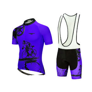 Nuevo estilo personalizado transpirable de secado rápido de talla grande de la mejor calidad de carreras de primavera ciclismo uniforme Jerseys Set para hombres - Product Image 1