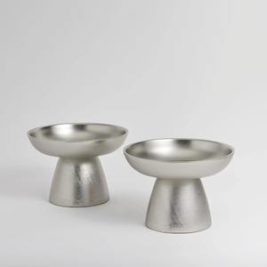 Most Selling Nickel Small Pedestals Set of 2 - Product Image 5
