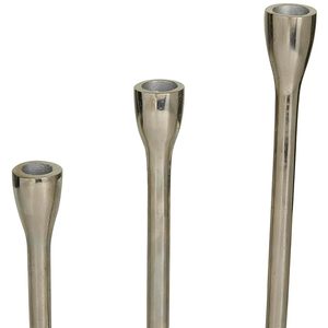 Handcrafted <b>Cheap</b> Price Candle Mold Wedding Decoration Candle <b>Light</b> Stand Metal in Aluminum Luxury Candle Making Holder - Product Image 2
