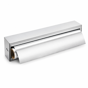 Premium 30cm Width 50m 18 Micron Aluminum <b>Foil</b> Roll Food Grade Soft and Printed for <b>Kitchen</b> Use for Food Packaging - Product Image 1