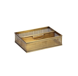 HANDMADE DECORATIVE <b>TRAY</b> RECTANGLE SHAPE METAL ALUMINIUM SILVER COLOR DINNERWARE STORAGE SERVING <b>TRAY</b> for HOME DECOR & CHRISTMAS - Product Image 5