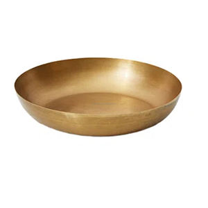 Bol de service rond décoratif de couleur laiton doré brossé une touche vintage à votre espace avec ce bol doré prix personnalisé - Product Image 4