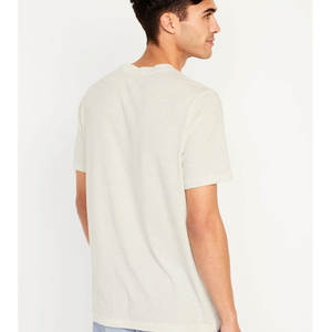 Camiseta Ligera de Primera Calidad para Hombre, 100% Algodón, Cuello Redondo con Estampado - Product Image 6