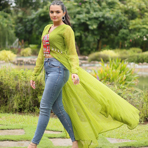 Kurti indien occidental le plus exporté Meilleure vente Qualité supérieure Dernière exclusivité Très demandé Tendance Dernières Navratri Wear - Product Image 1