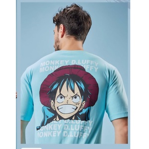 เสื้อยืดคอกลมสำหรับผู้ชายทำด้วยผ้าฝ้าย100% และสไตล์แขนครึ่ง - Product Image 2