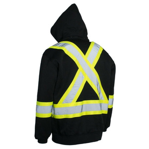Hot Selling Reflective Safety Clothing Detachable Hood for Improved Visibility Hi Vis Long Sleeve - Product Image 6