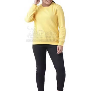Sudaderas de Manga Larga para Mujer, Transpirables, Ropa de Mujer, Hechas de Algodón y Poliéster, Sudaderas de Mujer en Venta - Product Image 2