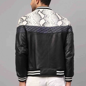 El mejor artículo impermeable traje de moda chaqueta de motorista para hombre recién llegado chaqueta de cuero de manga larga para hombre de peso pesado - Product Image 3
