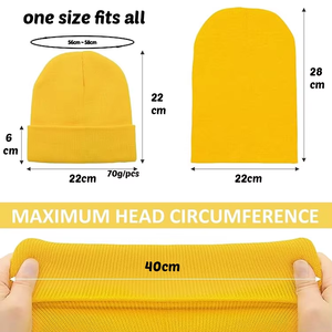 หมวกบีนนี่ถักนิตติ้งอะคริลิคสำหรับผู้ใหญ่และ100% โลโก้ผ้าแจ็คการ์ดลายพรางสำหรับฤดูหนาว - Product Image 4