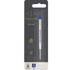 Parker QUINK Ballpoint <b>Pen</b> <b>Refill</b> 1.2mm B Blue Document-Proof for Parker <b>Pens</b> - Product Image 1