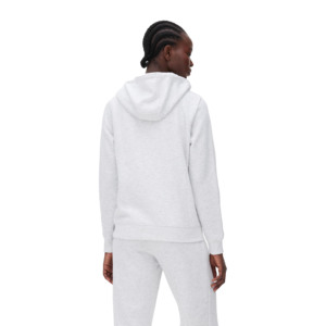 สเวตเชิ้ตแบบธรรมดามีฮู้ด2ชิ้นของผู้หญิงเสื้อสเวตเตอร์กางเกงขาบานกางเกงขายาว100% ด้านหน้าผ้าคอตตอนเป็นมิตรต่อสิ่งแวดล้อมสำหรับฤดูหนาว - Product Image 4