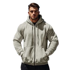 Wholesale High Quality Heavy Weight 100% Cotton Fleece Hip hop <b>Oversized</b> Puff Printing Men's <b>Hoodies</b> Basics Cotton Blended - Product Image 4
