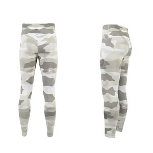 Pantalon de Yoga de sport pour femmes taille haute respirant Leggings de gymnastique décontractés poches de fermeture à cordon vente chaude Legging de Sublimation - Product Image 1