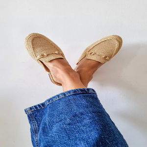 Sandalias y Zapatillas de Rafia Hechas a Mano en Marruecos, Económicas y Ecológicas, Calzado Tejido para Hombre y Mujer, Venta al Por Mayor Directa de Fábrica - Product Image 3