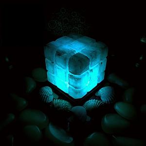 Lámparas de sal con forma de cubo forrado del Himalaya en tamaños personalizados, lámparas de sal del Himalaya superiores, lámparas de sal del Himalaya al por mayor - Product Image 2