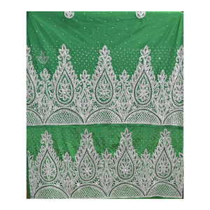 Nuevo Vestido Africano Estilo George con Cuentas, Ropa de Verano para Adultos con Pañuelo a Juego, Precio al por Mayor - Product Image 1