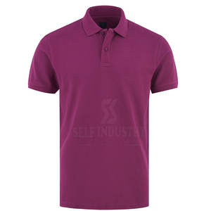 Vente en gros 100% coton Polo pour hommes avec un design unique à motif solide à séchage rapide Nouvelle arrivée - Product Image 1