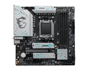 เมนบอร์ดสำหรับเล่นเกม B650M MSI และมาเธอร์บอร์ดเกม WIFI (AM5 M-ATX DDR5 6E Wi-Fi) พร้อมชุดประมวลผลซีพียู <span class=keywords><strong>AMD</strong></span> <span class=keywords><strong>Ryzen</strong></span> 7 <span class=keywords><strong>7700X</strong></span> - Product Image 3