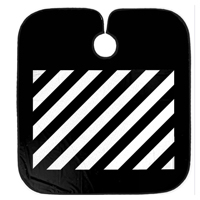 Capa de Barbero Profesional Resistente con Elástico Ajustable, Logotipo Personalizado, Poliéster Impermeable para Barberías y Salones