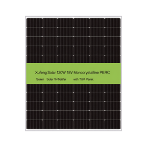 Panneau solaire monocristallin PERC Xufeng Solar 120W 18V avec certificat TUV - Product Image 2